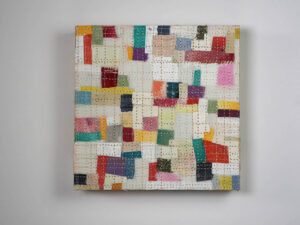 Bits & Pieces, by Maureen Lardie (Fabric Collage)